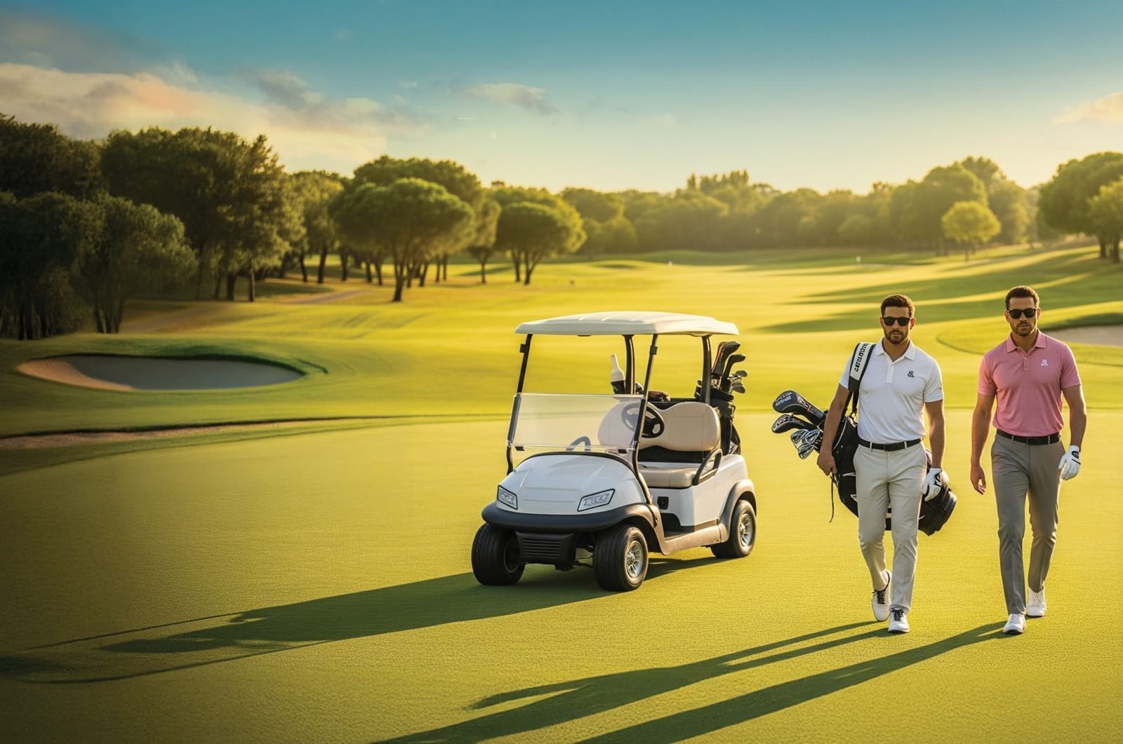 Golf course adjoining the residences